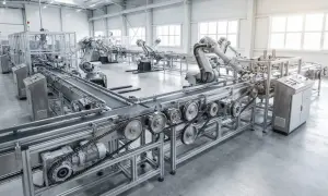 Roboty przemysłowe i linie produkcyjne zapewniają płynne utrzymanie ruchu w zakładzie produkcyjnym.