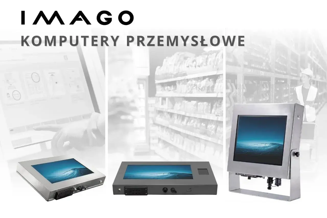 IMAGO oferuje wytrzymałe komputery przemysłowe, idealne do pracy w trudnych warunkach.